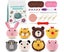 8PCS Crochet Kit for Beginners, Crochet Animal Kit for Adults and Kids Carousel 1