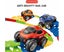 Race Tracks Set kids Toys Car,Take Apart Play Vehicles Set 97 PCS for Carousel 5