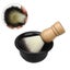 Two-piece Set of Cow Paper Shaving Brush Bowl and Beard Holder #DA105 Carousel 4