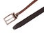 !!! Genuine Leather Belt - Cow Print - Black / Tan Reversible - 1707BLTN Carousel 5