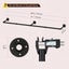 Industrial Pipe Wall Mounted Garment Rack Carousel 5