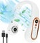 Bladeless Personal Neck Fan 5200mAh Usb Rechargeable Neck Fan Leafless Headpho Carousel 1