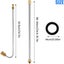 Gutter Cleaning Tool Pressure Washer Extension Wand Set 4000 PSI Washer Gun Ex Carousel 4