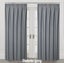 Readymade Blockout Box Pleat Curtain *A PAIR* 2m width x 2.2m drop Carousel 1