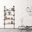 5 Tiers Industrial Pipe Wall Shelf Carousel 10