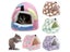 Hamster House Rodent Cage Printed Hammock For Rats Guinea Pigs Carousel 4