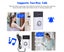 Wireless Voice Intercom Doorbell 2-way Talk Monitor with 1*Outdoor Uni Carousel 4