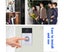 Wireless Voice Intercom Doorbell 2-way Talk Monitor with 1*Outdoor Uni Carousel 5