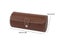 3 Slots Watch Roll Travel Case Chic Portable Vintage Leather Display Watch Carousel 8