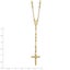 Jewelry Affairs 14K Yellow Gold Beaded Rosary Necklace with Crucifix, 24 Carousel 4