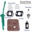 Carburetor Carb Air Fuel Filter For STIHL FS38 FS45 FS46 FS55 KM55 Carousel 3