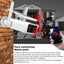 1080P Solar Powered Energy Security Camera Wireless WiFi IP Home HD CCTV Outdoor Carousel 5