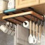 Kitchen Hanging Rack Double-Layered Cabinet Storage Organizer Carousel 1