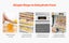 8 Trays Food Dehydrator Machine Stainless Steel 400W Jerky Fruit Drying Carousel 5