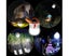 Multifunctional USB rechargeable Camping Lantern Portable Solar Panel Carousel 6