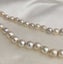 Edwardian natural saltwater pearl strand with 18ct gold,0.57ct old cut diamonds Carousel 7