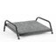 Fluteline Large Footrest - Black Frame With Grey Carpet - Board Size 450mm x Carousel 1