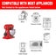 4Pcs Kitchen Storage Cord Wrapper Cable Organizer for Appliances Carousel 5