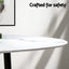 1 Dining Table And 4 Chairs Set Marble Grey Carousel 4