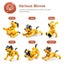 Ydj-K11 Programable Remote Control Robot Dog Rc Toy Yellow Carousel 5