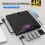 External Blu Ray Drive Burner USB 3.0 UHD 4K Carousel 3