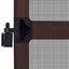 Brown Hinged Insect Screen for Doors 100 x 215 Cm Oaopla Carousel 7