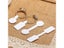 100/50pcs/bag Blank Paper Price Tags Stickers For Craft Necklace Ring Bracelet Carousel 4