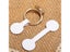 100/50pcs/bag Blank Paper Price Tags Stickers For Craft Necklace Ring Bracelet Carousel 5