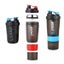 3 Layers Shaker Protein Bottle For Body Building Exercise Carousel 4