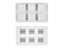 6 Cavities 3D Cube Baking Mousse Cake Mold Silicone Square Bubble Dessert Molds Carousel 5