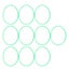 agility rings sports speed rings jumping hoops 10 Pcs Agility Speed Rings Carousel 4