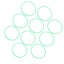 agility rings sports speed rings jumping hoops 10 Pcs Agility Speed Rings Carousel 5