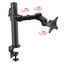 Loctek Eco Mount, 10"-30" Single Monitor Ergonomic Swivel Arm - VESA 75 & 100mm Carousel 10