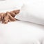 Ultra Plush Vintage Washed Microfiber Quilt / Duvet cover set Single White Carousel 3