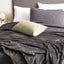 Renee Taylor Plush 380 GSM Ultra Soft Velvet Blanket Queen/King Graphite Carousel 2