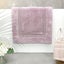 Renee Taylor Soho Cotton Reversible Bath Mat 50 x 80cms Lilac Carousel 3