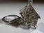 Vintage Sterling Silver Keyring & Intricate 3D Charm Carousel 6