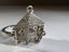 Vintage Sterling Silver Keyring & Intricate 3D Charm Carousel 7