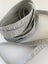 Vintage European Trim – Silver -Grey Ruched Elastic - 2M Carousel 4