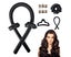 4PCS Women Hair Styling Set Girls Fashion DIY Hair Accessories Kit wit Carousel 2