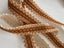 Vintage European Trim - Brown/Caramel/Beige, geometric pattern - 2M Carousel 4