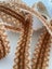 Vintage European Trim - Brown/Caramel/Beige, geometric pattern - 2M Carousel 5