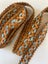 Vintage European Trim - Chocolate/ PaleTerracotta/ Blue, Geometric - 2M Carousel 1