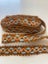 Vintage European Trim - Chocolate/ PaleTerracotta/ Blue, Geometric - 2M Carousel 2