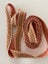 Vintage European Trim - Pink/Ecru/ Light Brown, Geometric - 2M Carousel 3