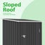 Garden Storage Shed Sheds Outdoor Workshop Garage Tool House Cabin Firewood Rack Carousel 7
