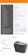690x395x490mm One Piece Intelligent Electric Smart Toilet Carousel 14