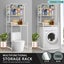 Bathroom Rack Storage Organiser Towel Hanger Shelf Stand Carousel 2