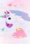 DMC Printed Aida Embroidery Fabric 14ct 3609 Lilac Carousel 3