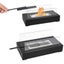 Not Removable Tabletop Bioethanol Fireplace Black Rectangular Design With Glass Carousel 4